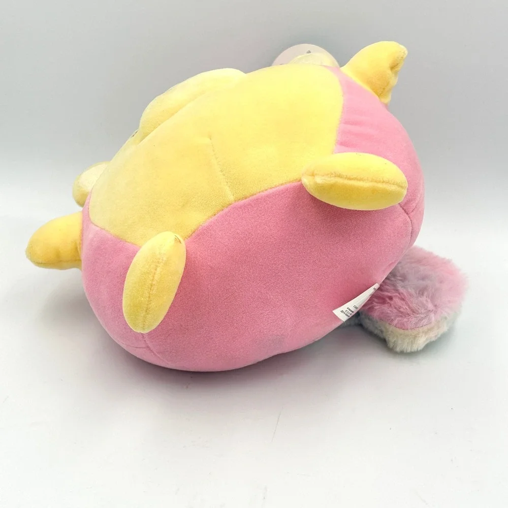 Beamies World Lumi Friends Glow in the Dark Squishy Plush Olivia Pink Yellow NWT